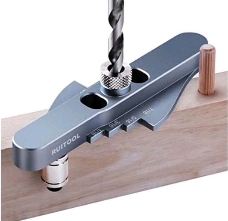 Self Centering Line Scriber Woodworking Tools for Drilling Marking w Stop Collar