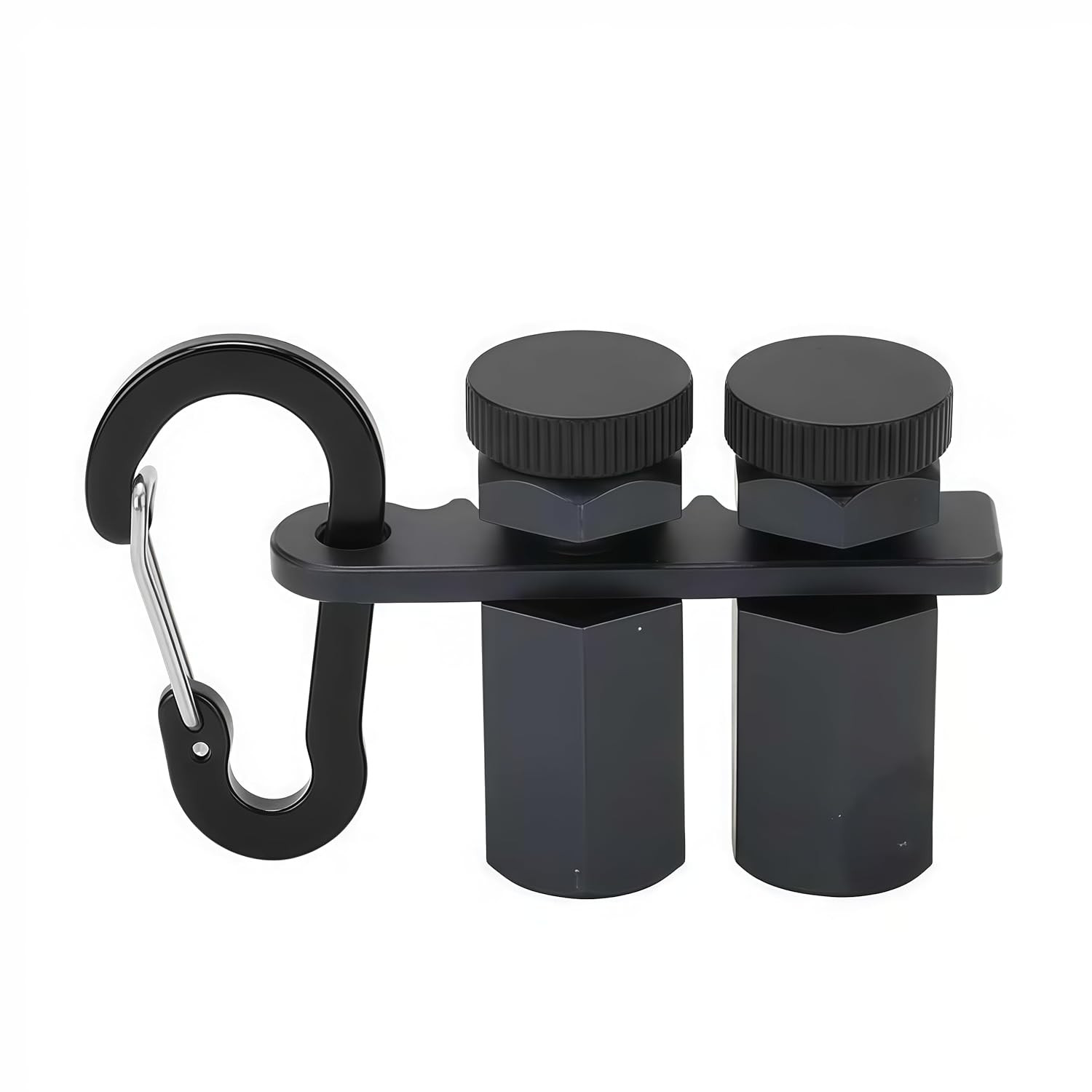 Tall Stair Gauges for Framing Square with Holder and Hook Framing Jig Black