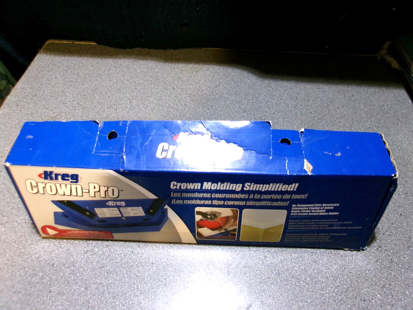 Kreg Crown-Pro Miter Saw Guide For Crown Molding – Model KMA2800 RAo