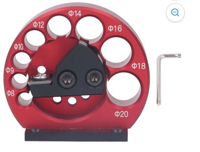 8-Hole Adjustable Dowel Maker Jig Drill Milling Tool CNC Aluminum [8]