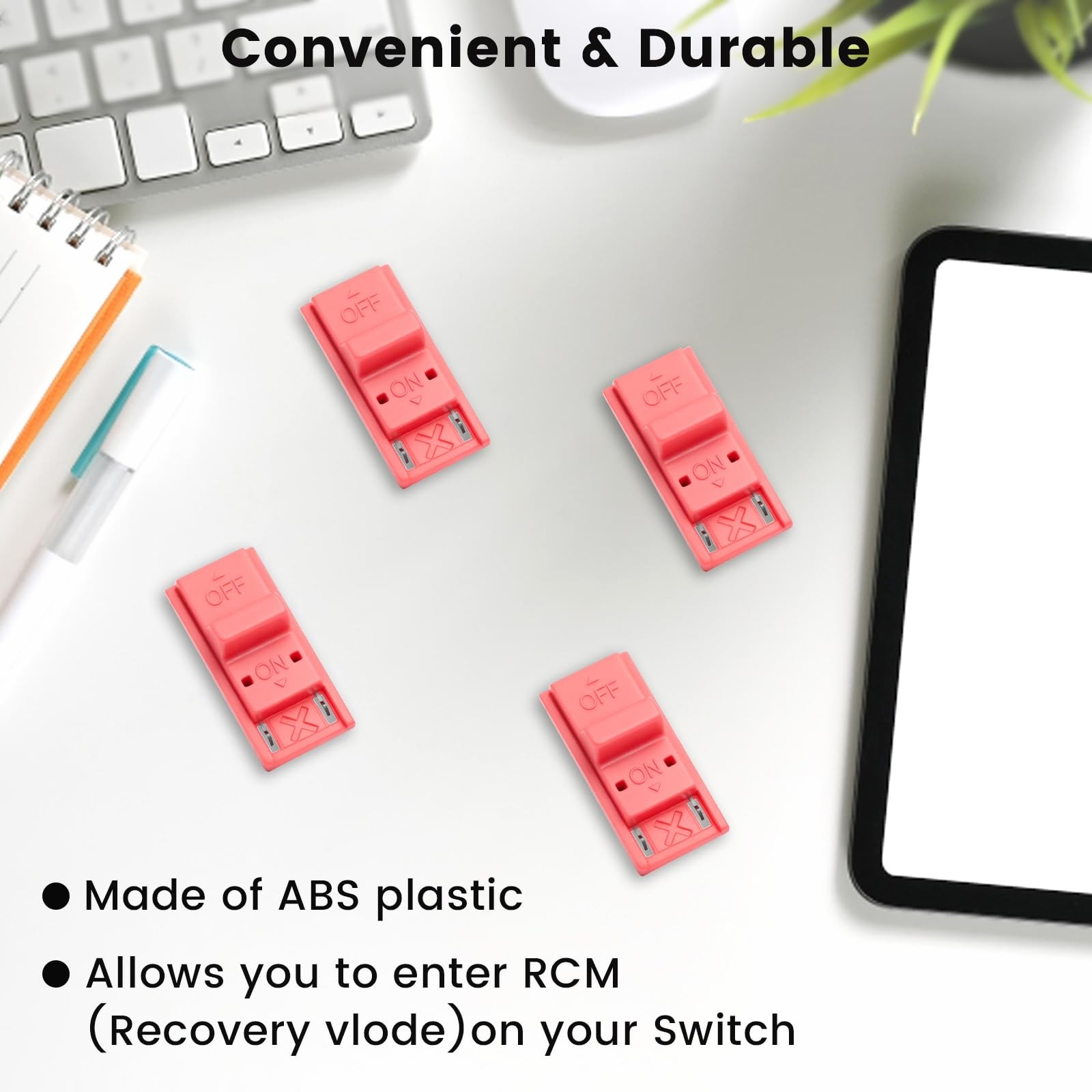 4 Pcs RCM Jig, RCM jig Tool for Switch, RCM Loader Clips Short Circuit Tool C…