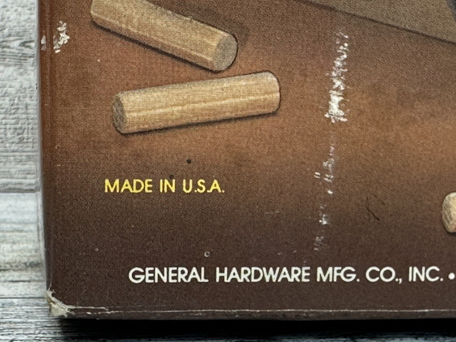VTG Doweling Jig No. 840 Revolving Turret General Original Box Made In USA 1985