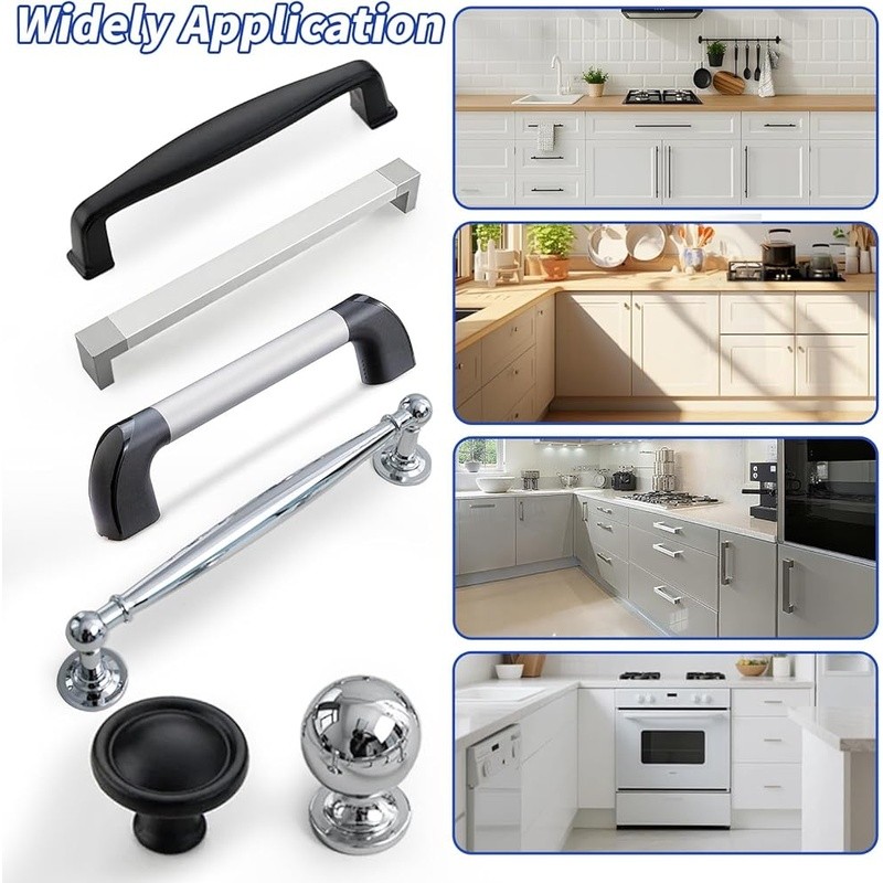 Aluminum Alloy Cabinet Hardware Jig Tool Adjustable Drill Guide Template Set New