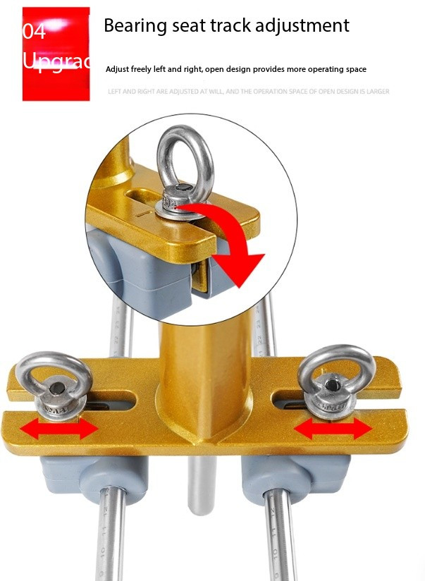 Solid Wood Door Drilling and Routing Machine Quick Lock Installation Tool