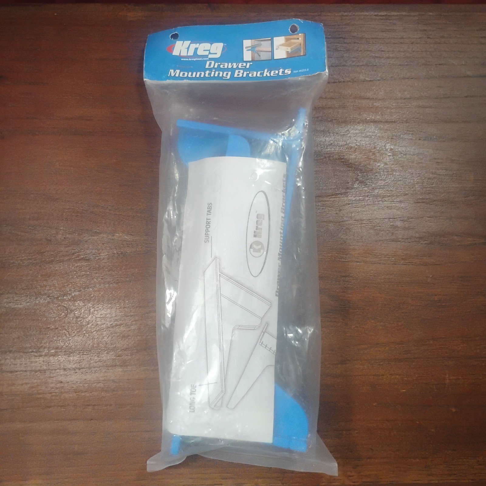 Kreg Drawer box Installation Bracket Set (Left & Right) Cabinet Tool. Brand New