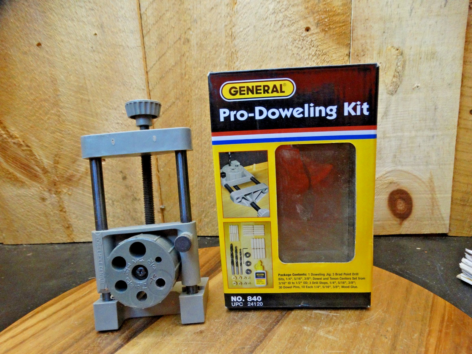 General Pro-Doweling Jig with 6 Dowel Sizes No. 840 Made In U.S.A