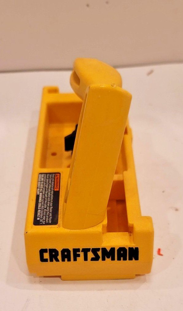 Craftsman Dovetail Gauge Woodworking Plastic Yellow Adjustable 3/16” To 1”