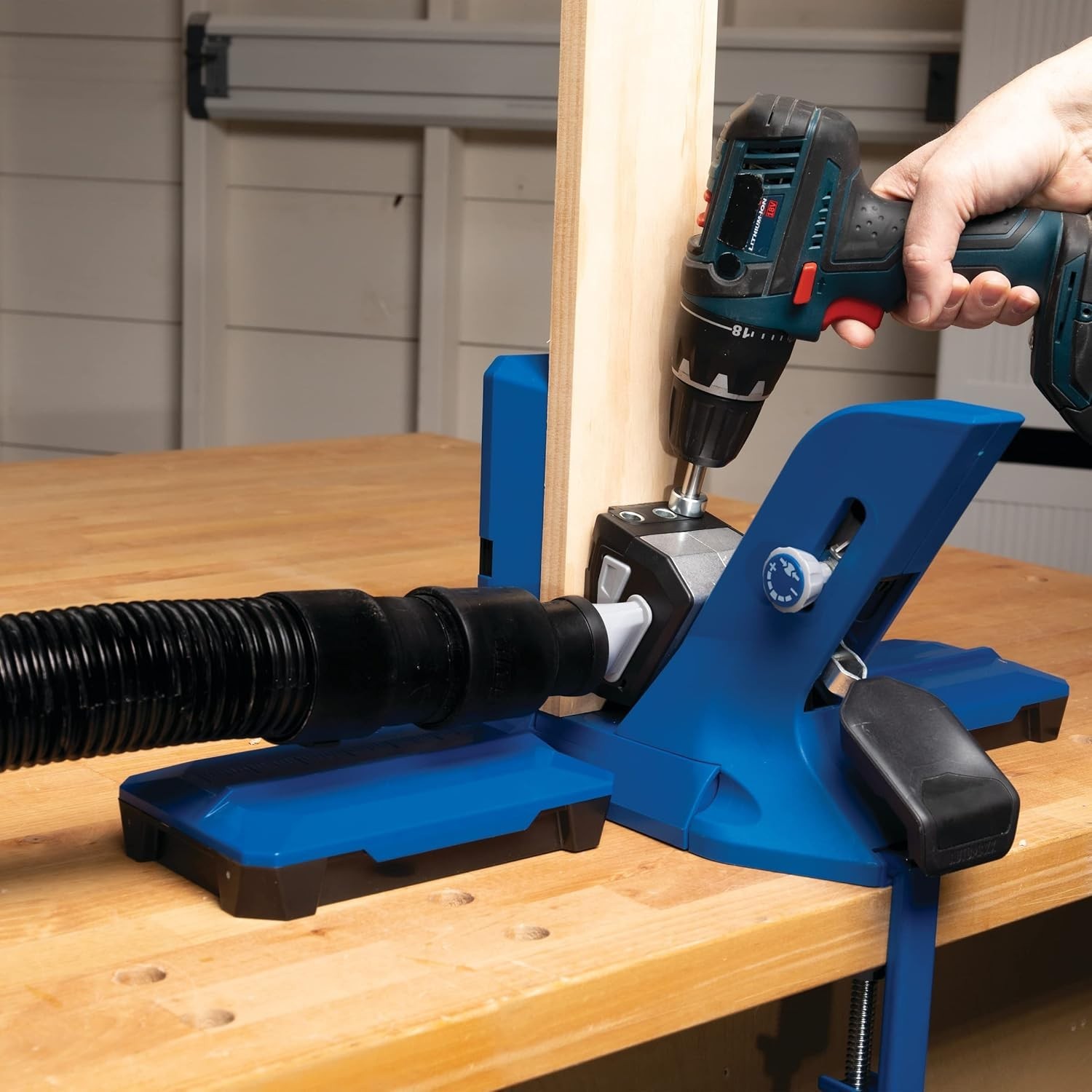 KPHJ720PRO Pocket Hole Jig – Easy Clamping & Adjusting“