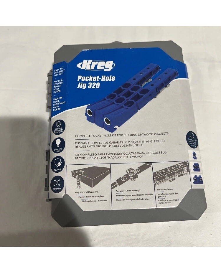 Kreg KPHJ320 Pocket-Hole Jig Kit