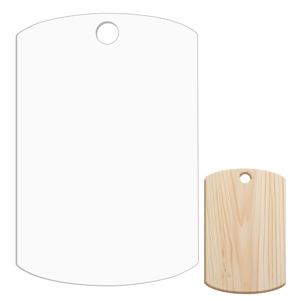 15×10 Inch Acrylic Charcuterie Cutting Board Template 4mm Thick Wood Tool