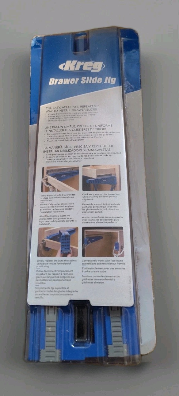 Kreg KHI-Slide Drawer Slide Jig – Drawer Slide Jig Kit
