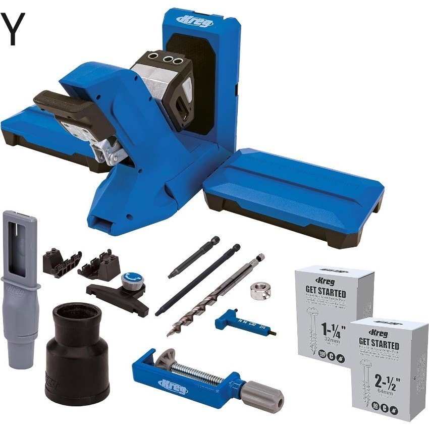 1X Kreg Tool KPHJ720PRO Pocket-Hole Jig 720 PRO – Easy Clamping & Adjusting Y