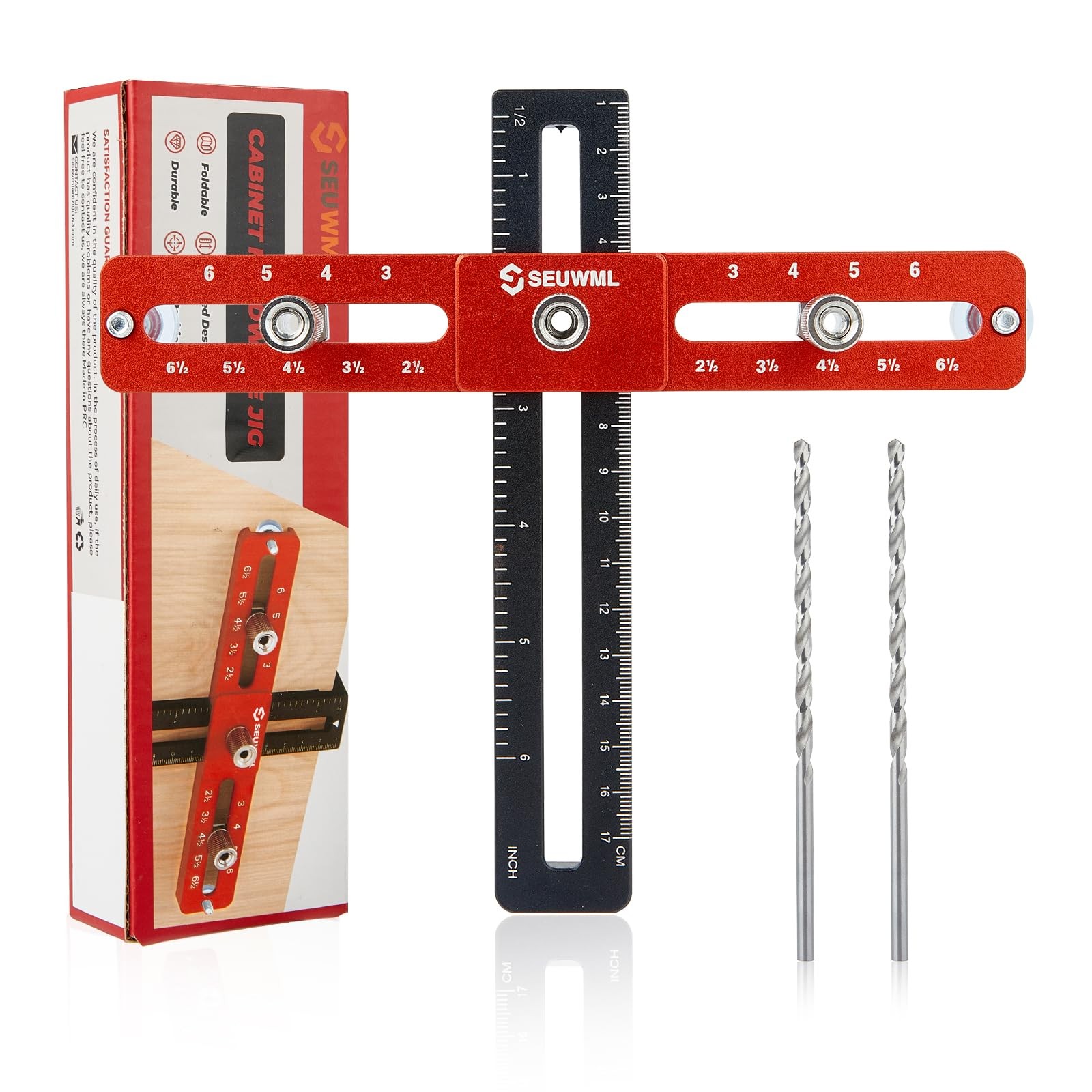 Cabinet Hardware Jig,Cabinet Handle Jig for Drawers Cabinets,Adjustable Cabin…