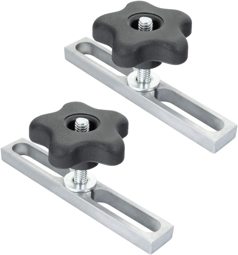 Miter Slot Hardware Kit for Custom Woodworking Jigs and Hold-Downs