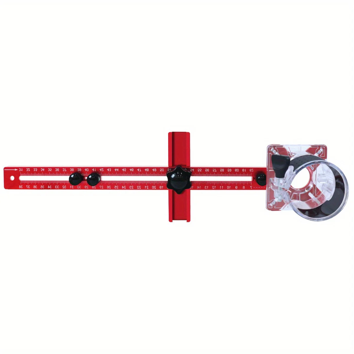 Router Milling Groove Bracket 4in1 Aluminum Router Guide Circle Cutting Jig Tool
