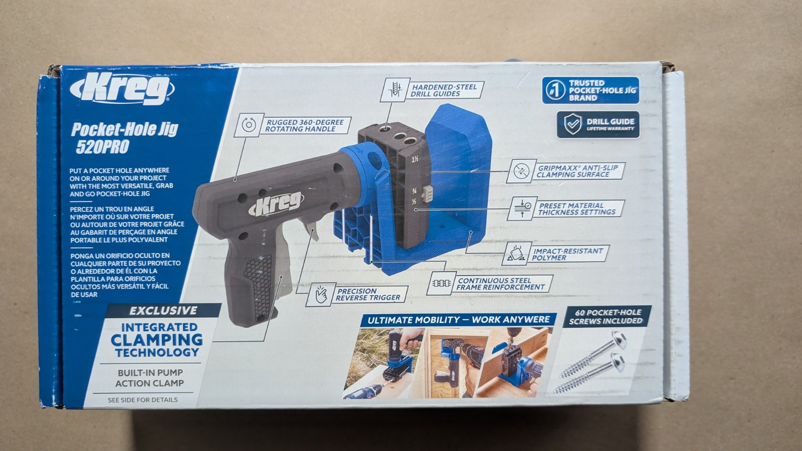 Kreg Pocket-Hole Jig 520PRO