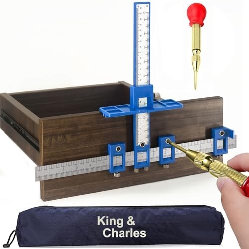 Cabinet Hardware Jig Drawer Pull Jig Template Tool Set USA