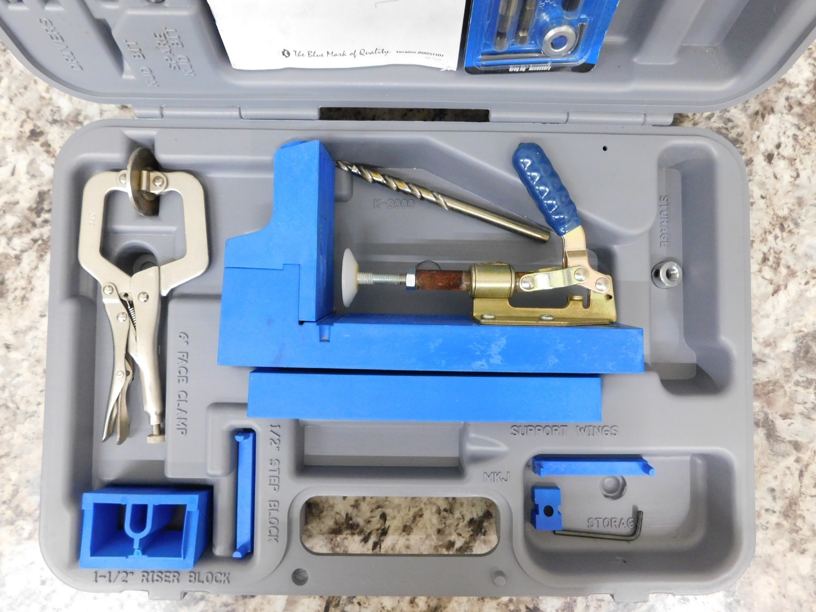 Kreg Pocket-Hole Jig K2000 Kit – Blue