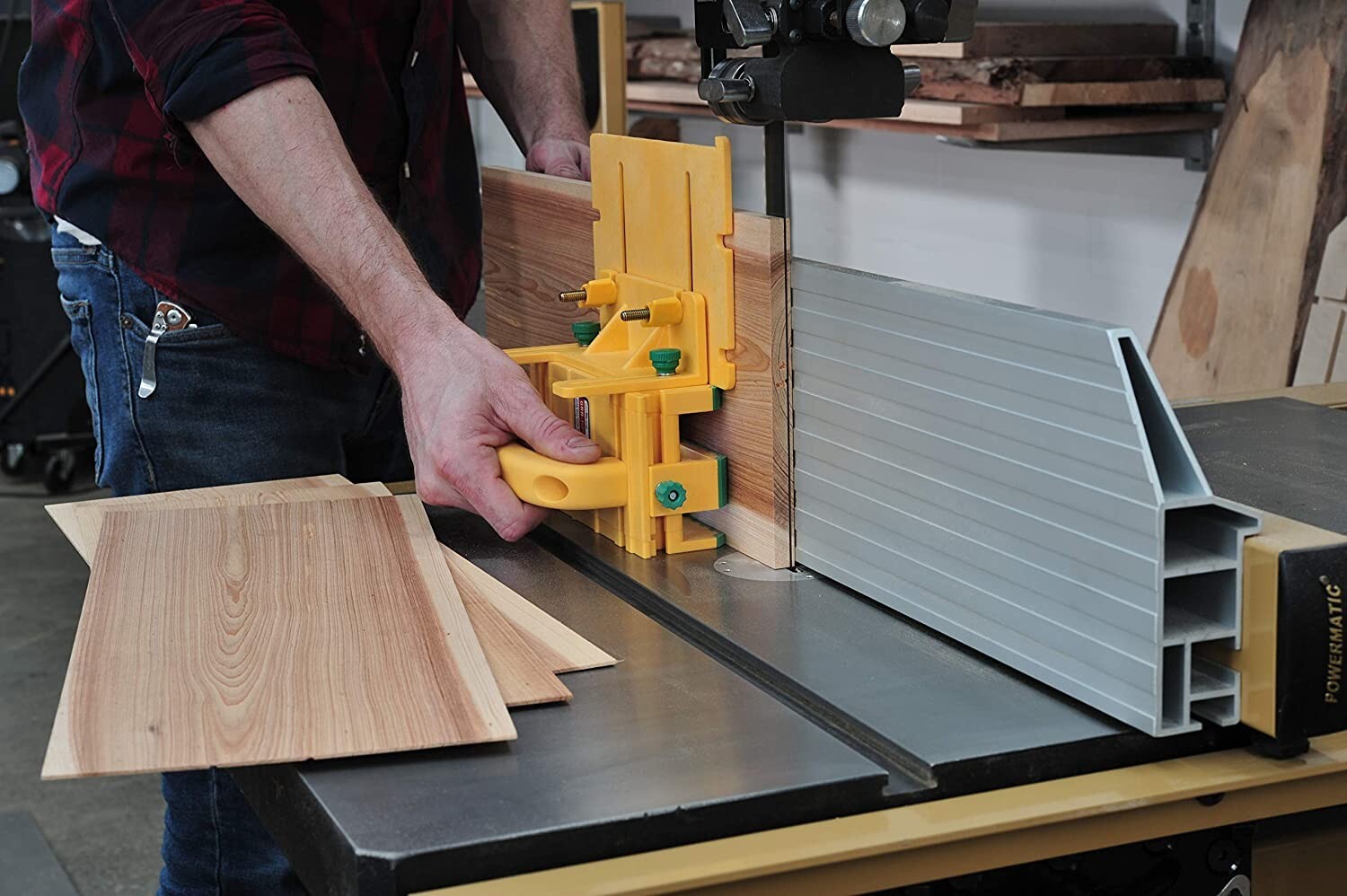 Handle Bridge Kit Push Block Table Saw Accessory Wood Part Attachment Guard Hand