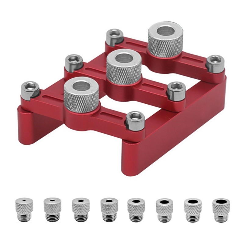 Perfect Furniture Making Self Centering Round Tenon Triple Hole Opener
