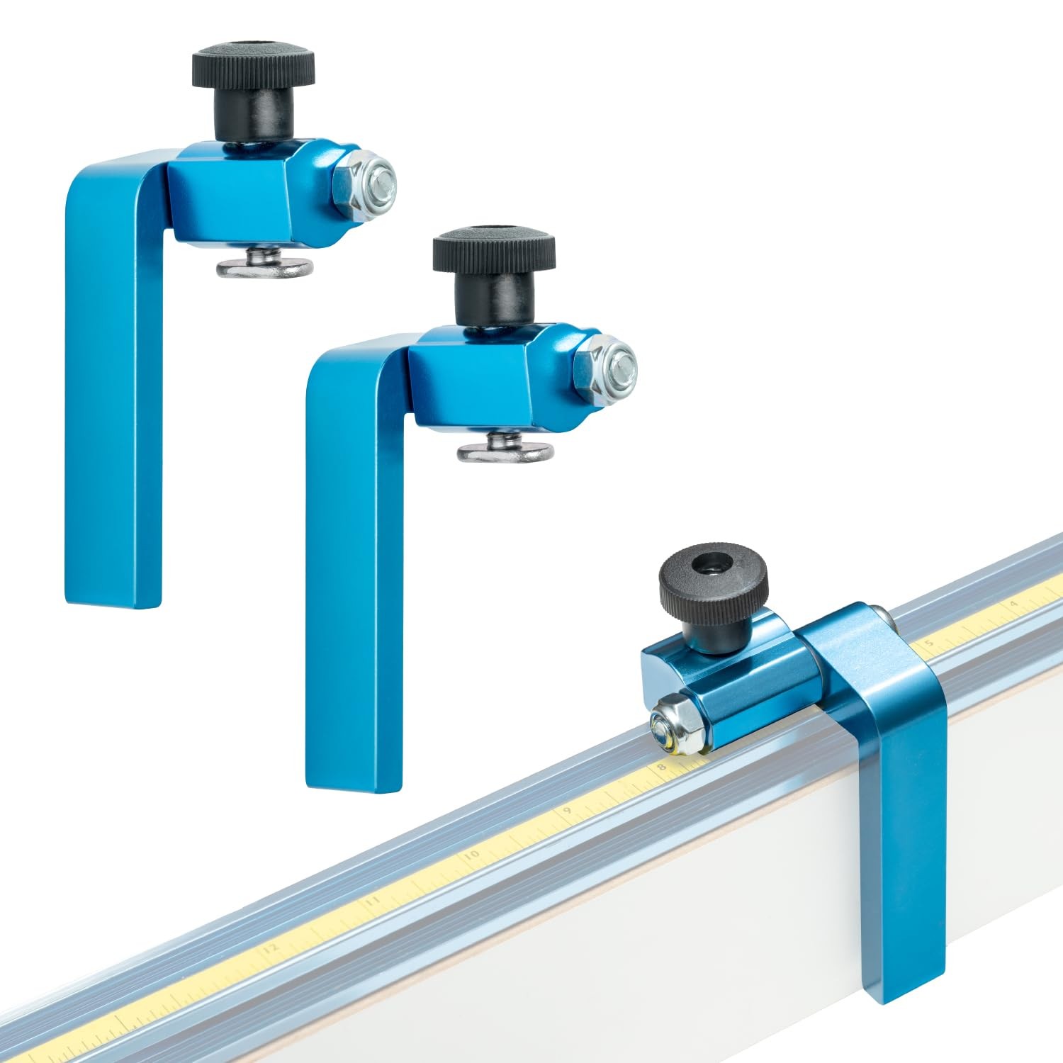 3″ Fence Flip Stop for Table Saw, Miter Saw, and Drill Press, T Track Accesso…