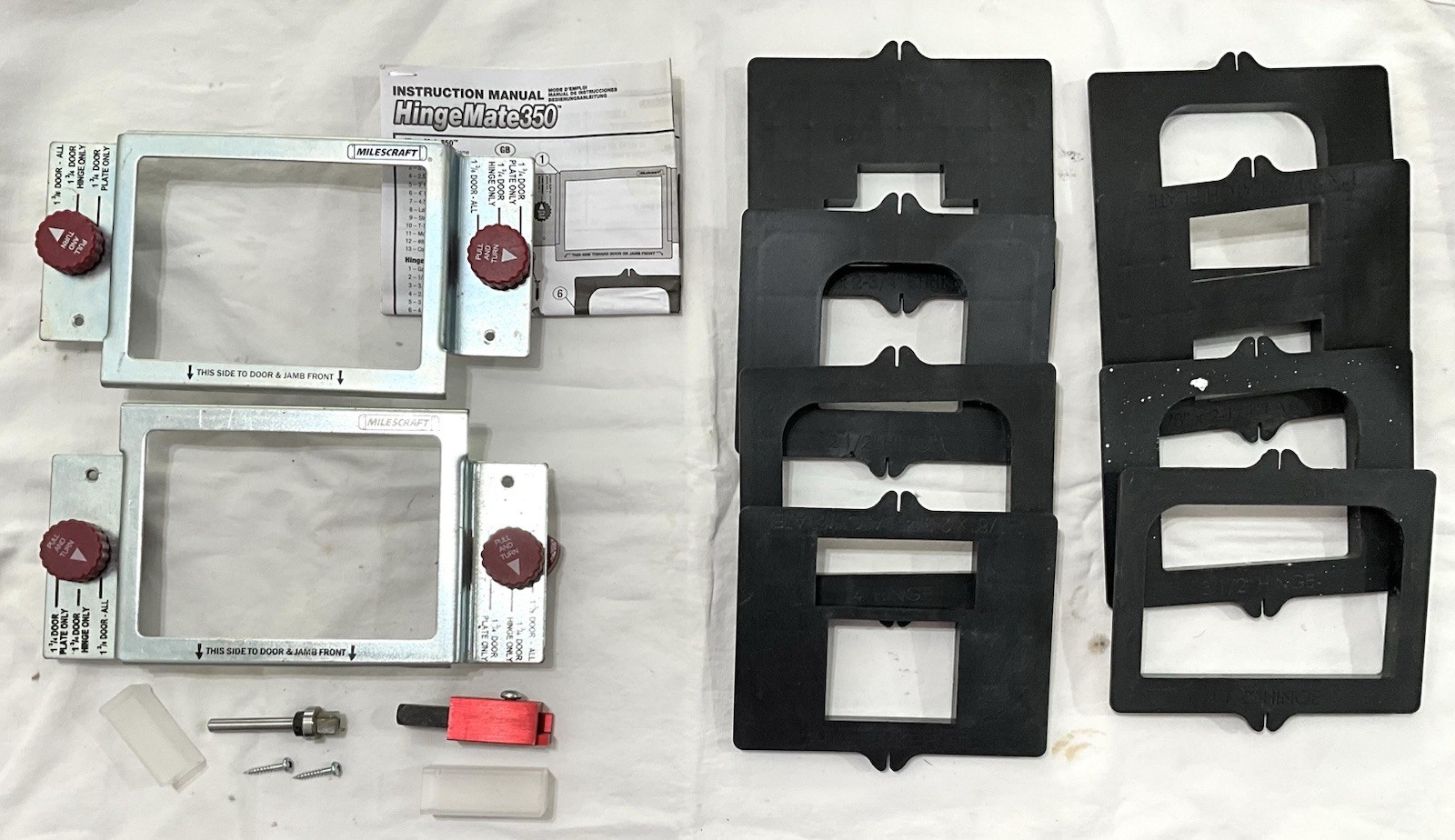 Milescraft Hingemate 350 Jig Door Mortising Kit