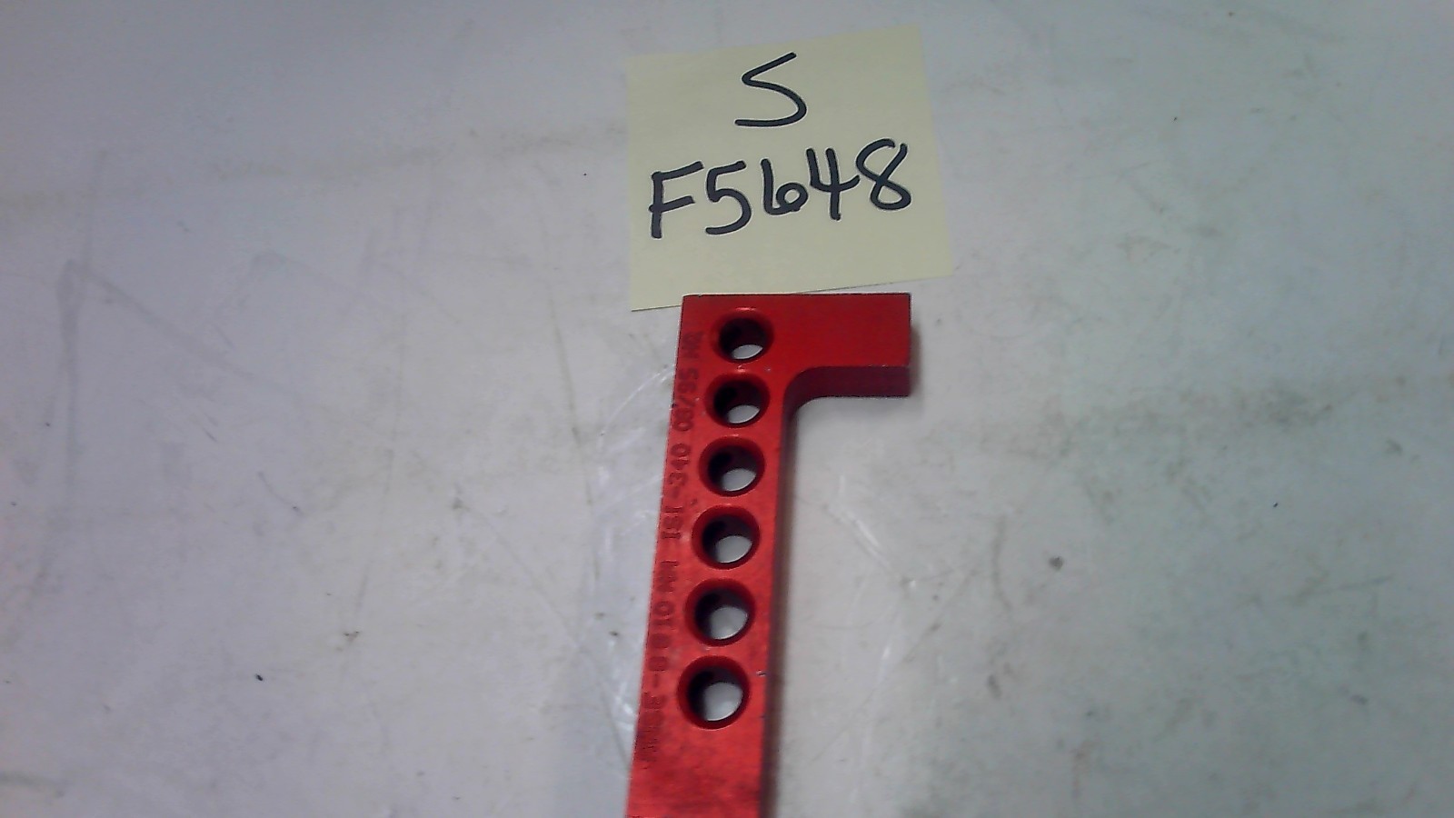 RED ALUMINUM DRILL JIG 6/10 MM