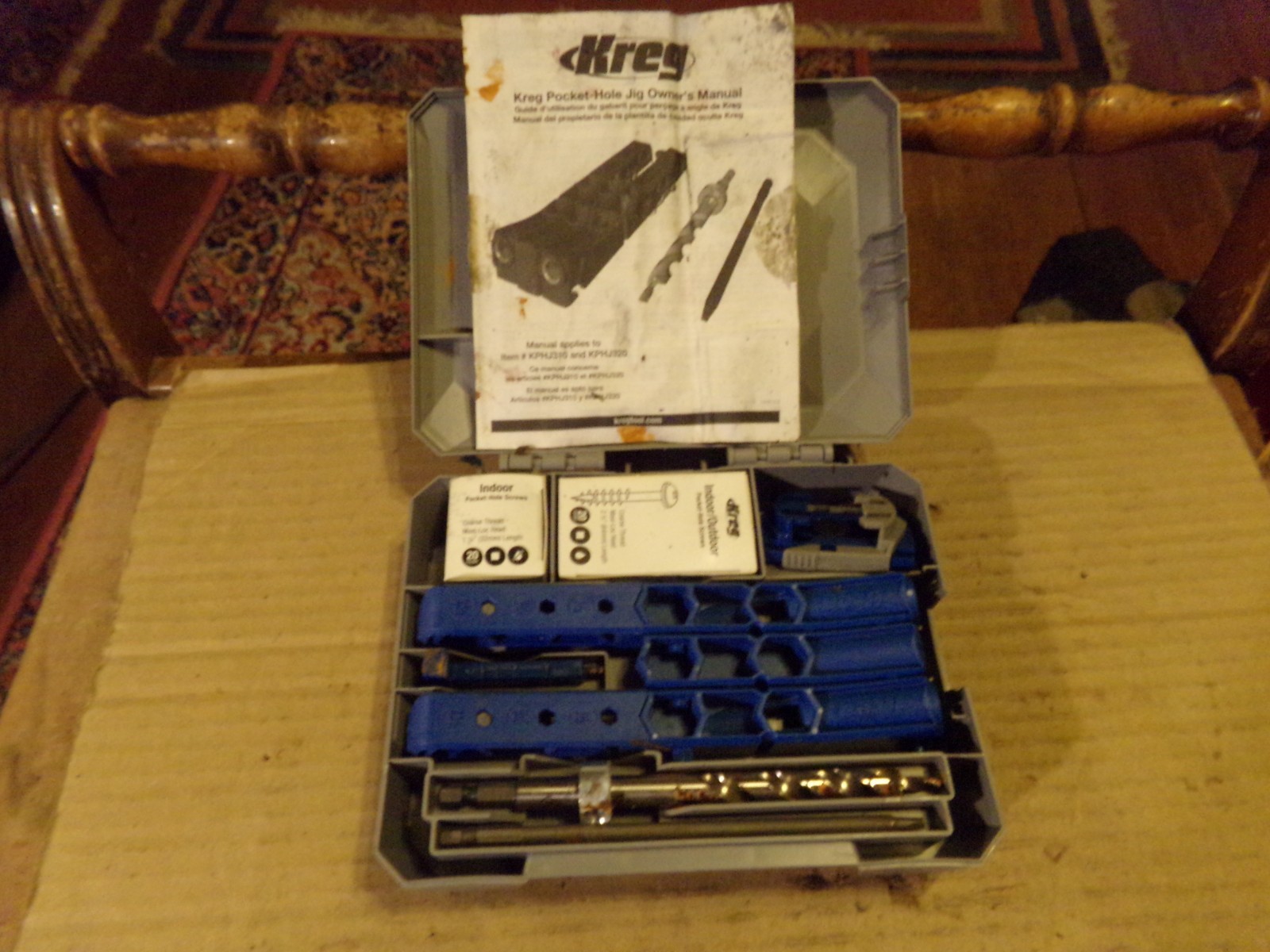 Kreg KPHJ320 Pocket-Hole Jig 320 Complete Kit & Case