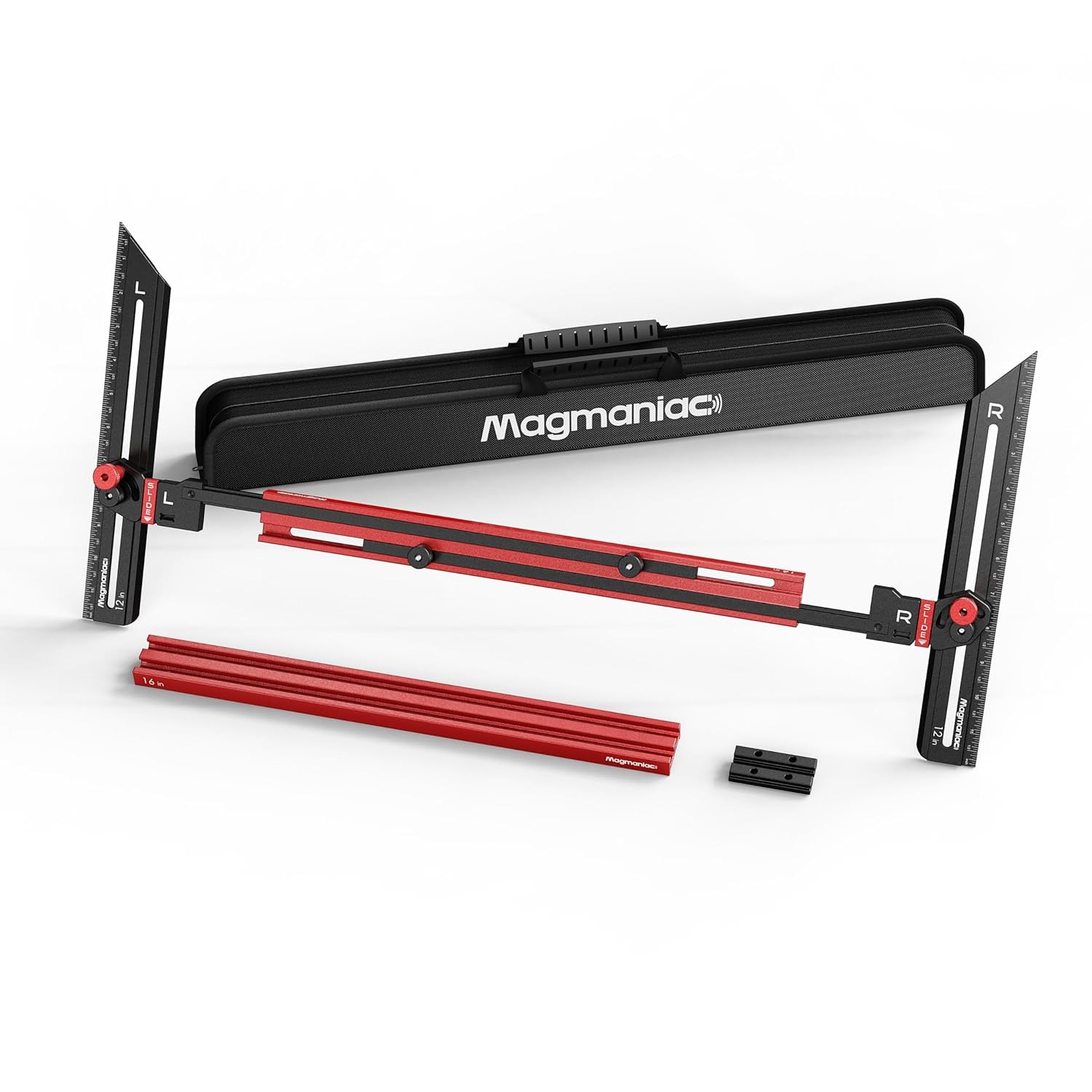 Stair Tread Template Tool Dual Nut Stair Gauge Red Black