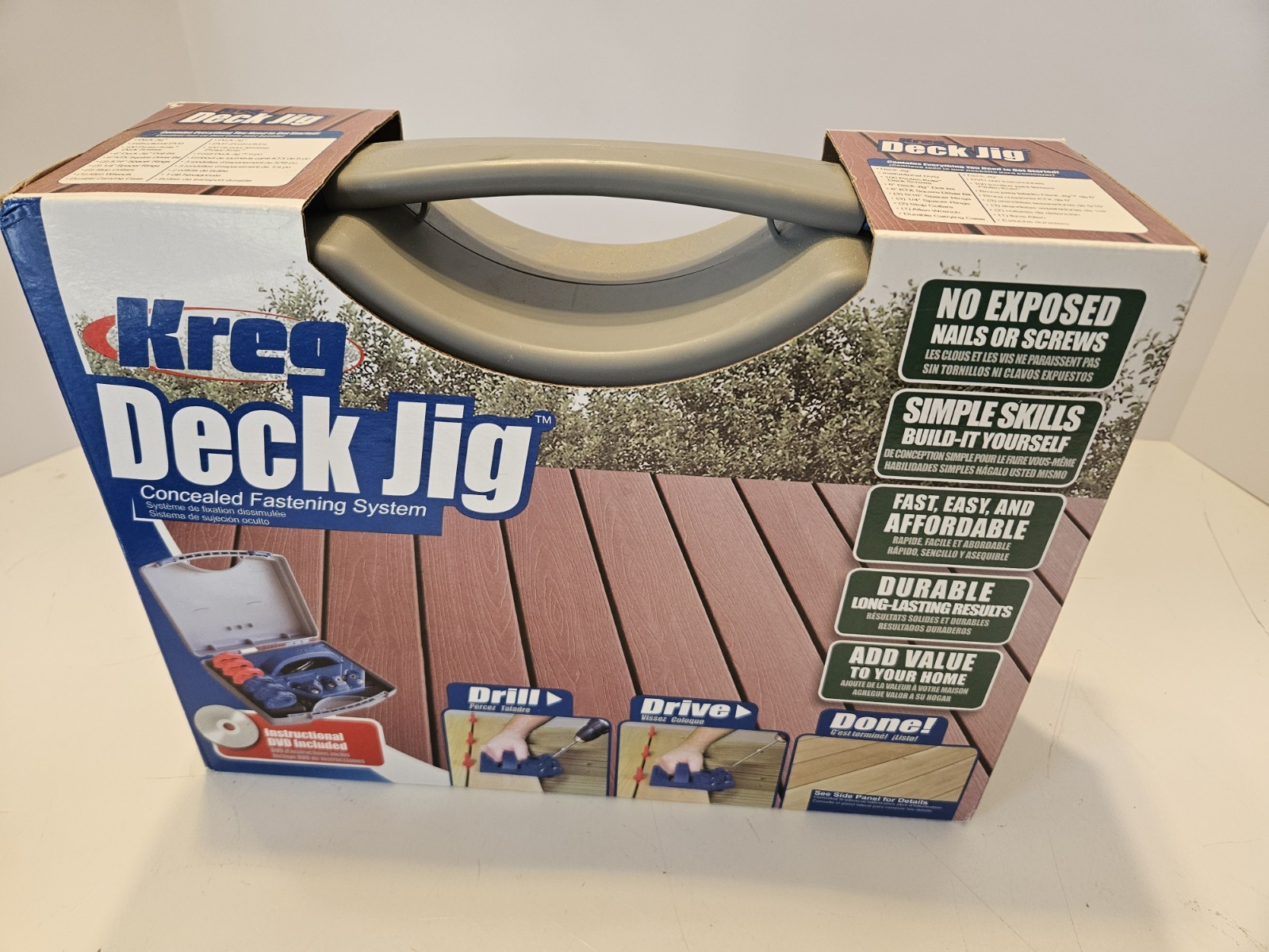 Kreg Deck Jig Kit Concealed Fastening System with Instructional Video NEW