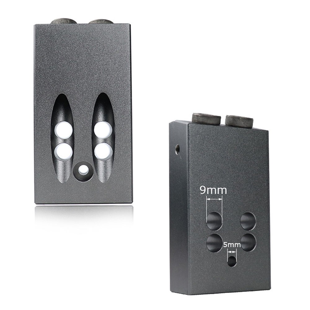 Aluminum Alloy Angled Hole Sinker DIY Woodworking Drilling and Positioning Tool