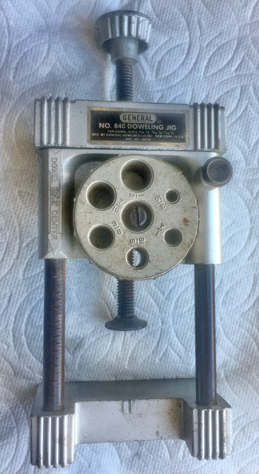 Vintage General Tool No.840 Doweling Jig Made in USA