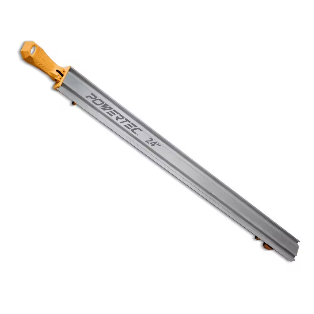24 In. Contractor Straight Edge Clamp Saw Guide for Circular Saw, Router and Jig