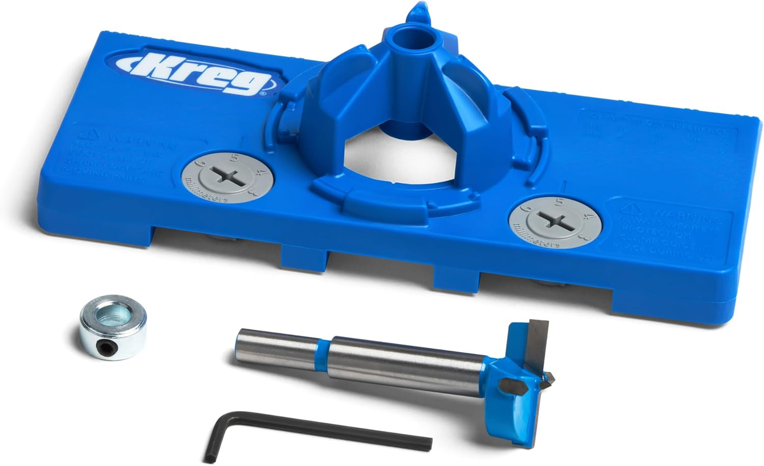 Kreg Concealed Hinge Jig – 35Mm Cup Drilling Jig – Adjustable Cabinet Door Insta
