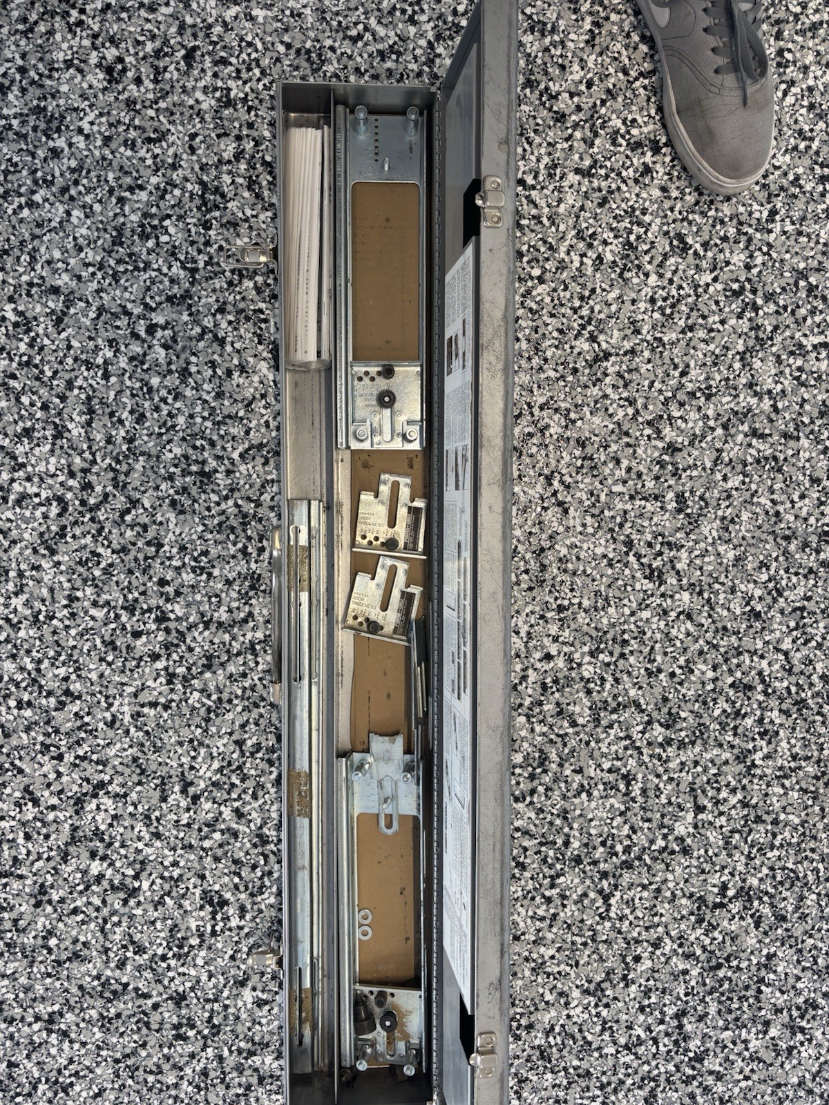 Porter Cable Hinge Butt Template Kit Model #59380 With Metal Case