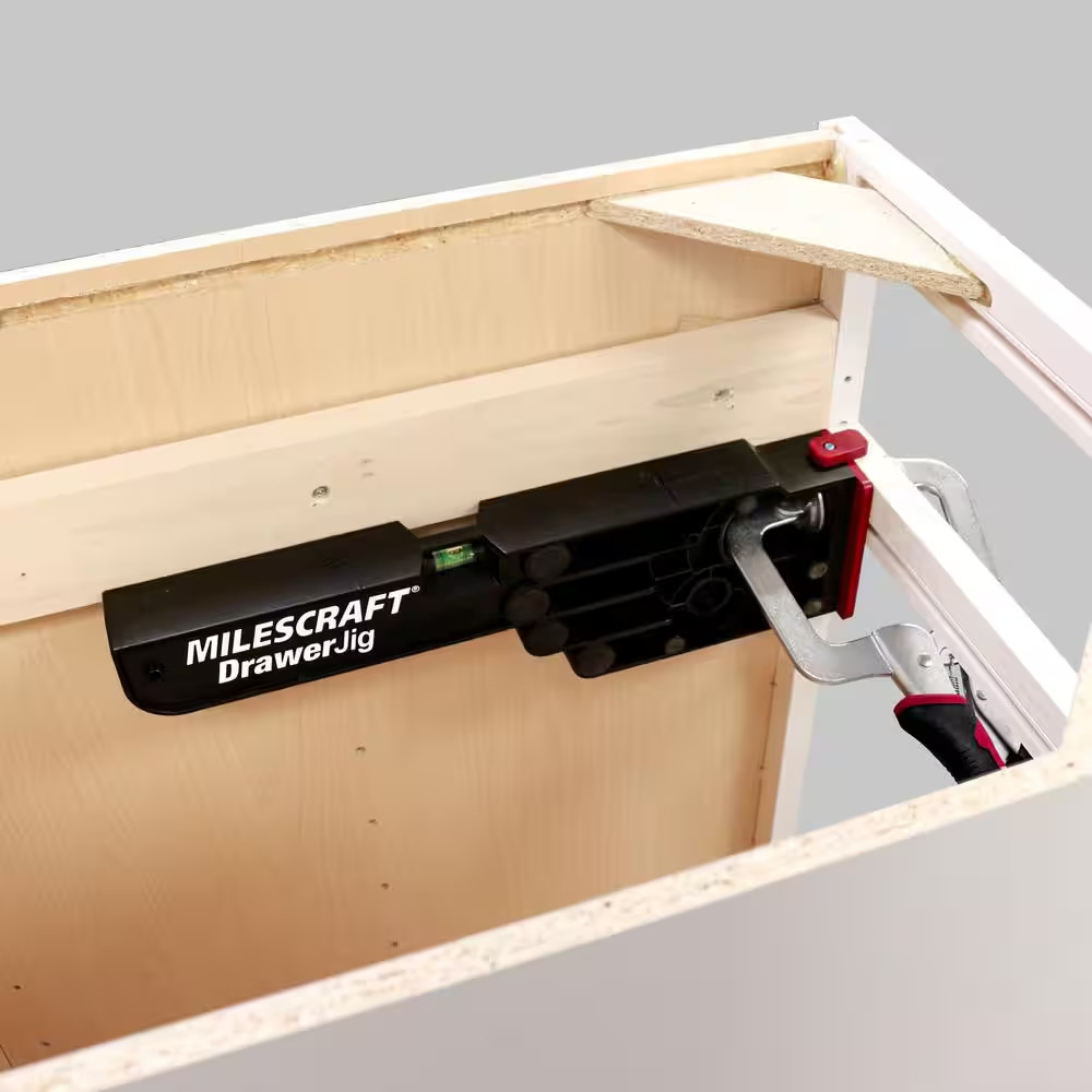 Drawer Jig – Reversible Drawer Slide Jig for Drawer Installation with Easy-Align