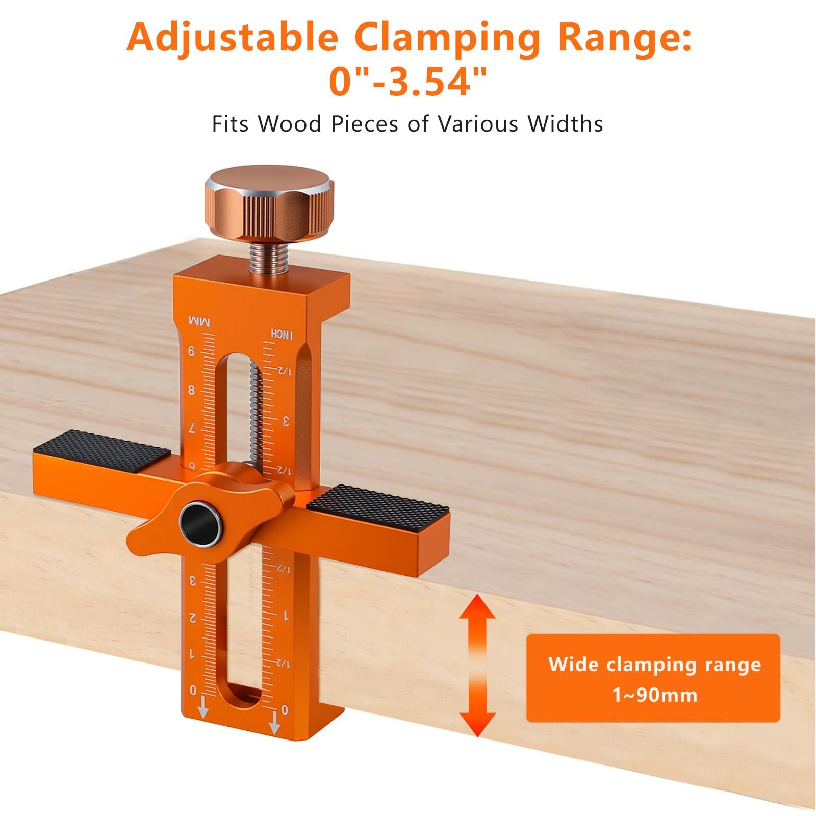 3in1 Adjustable Cabinet Door Mounting Jig Holder DIY Installation Tool