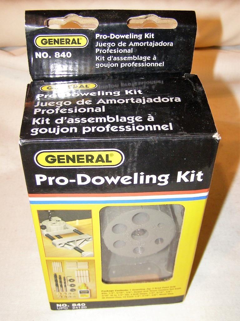 General Tools 840 Long-Last Compact Aluminum Doweling Jig 4 in. *NEW in Box*