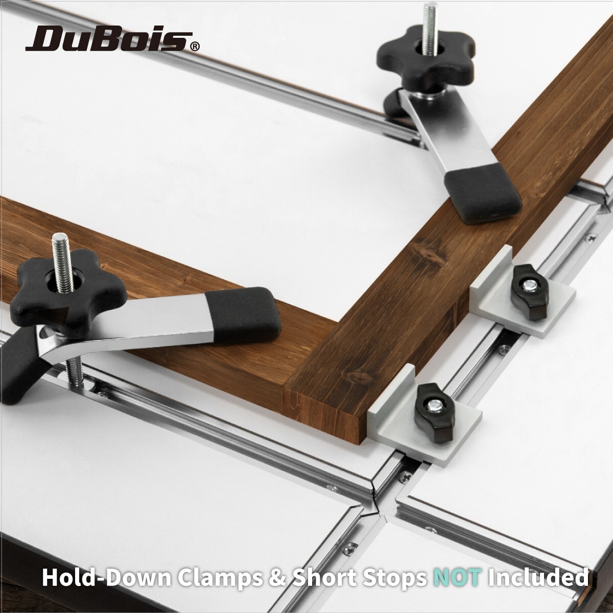 DuBois 51016 T Track Intersection Kit for Woodworking, Aluminum Double Cut