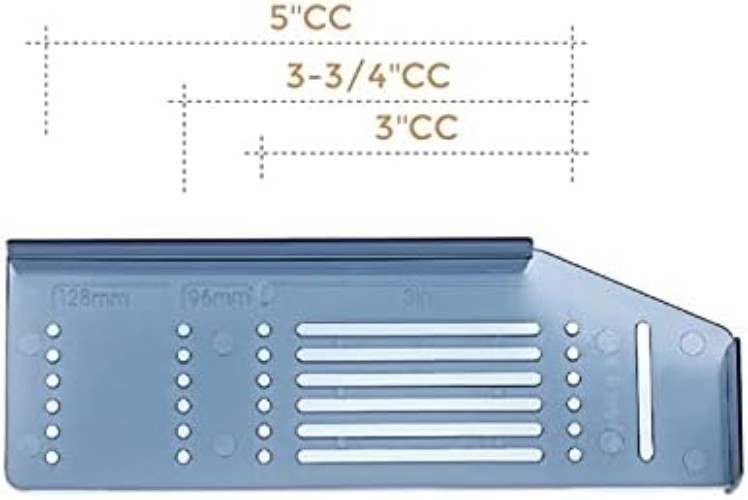 Professional-Grade Cabinet Hardware Installation Kit – Drill Templates Included