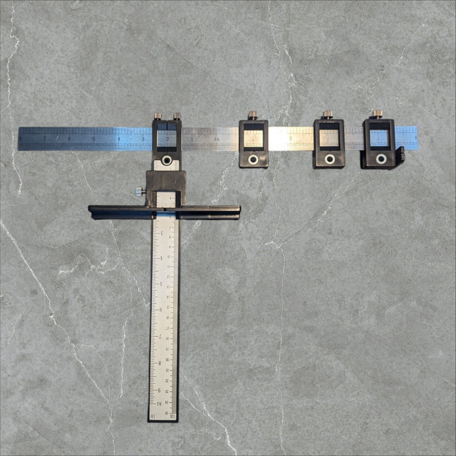 Cabinet Hardware Jig, Drawers/Cabinets, Cabinet Hardware Template Tool Set.