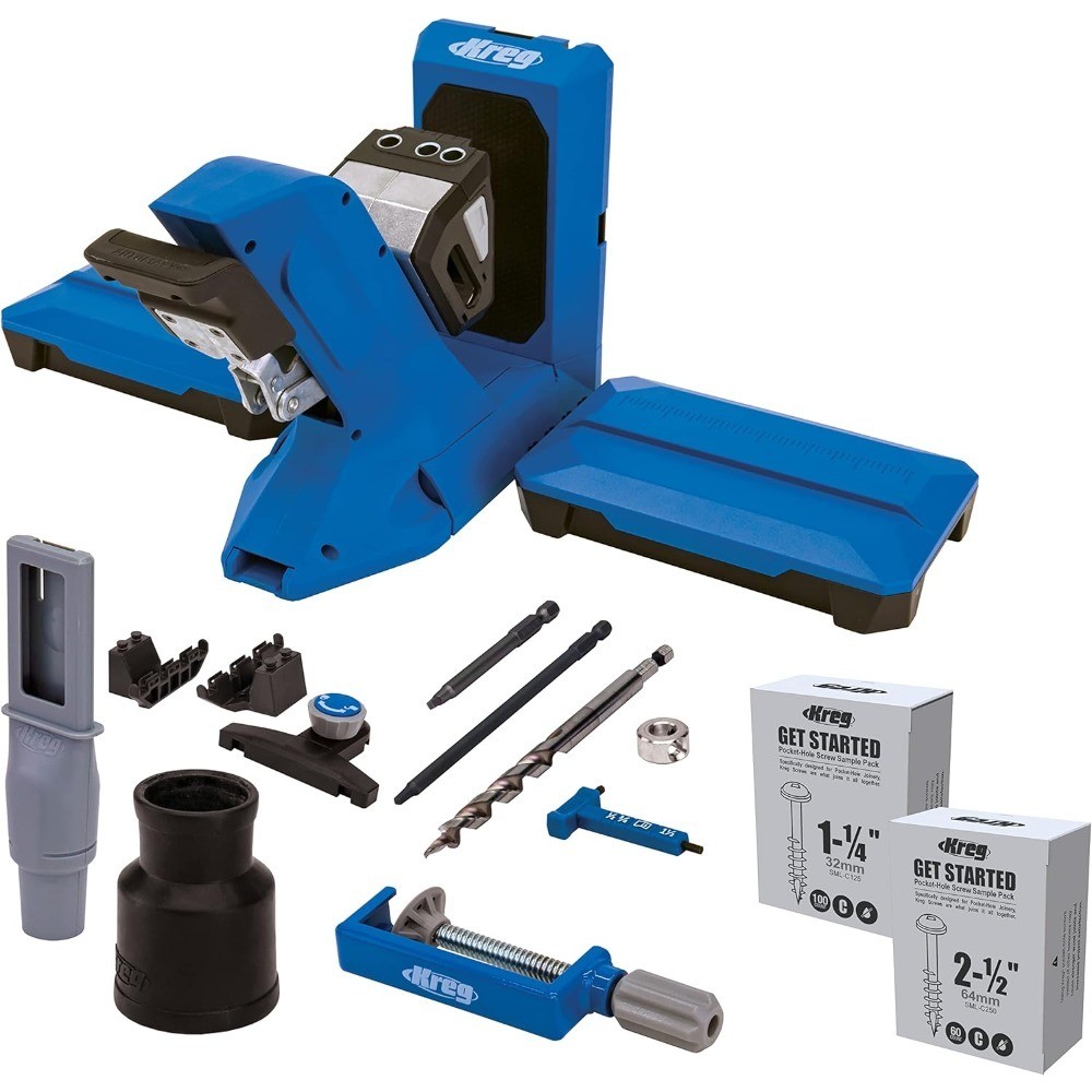 Pocket-Hole Jig 720PRO with Easy Clamping and Adjusting for Woodworking,