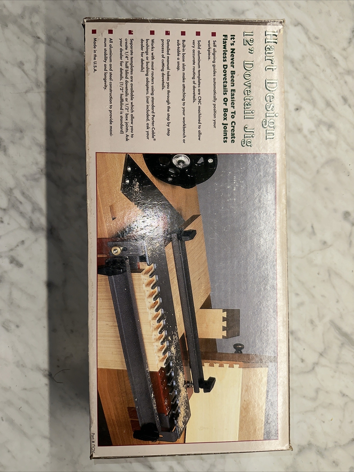 Hart Design GFK1200 12″ dovetail machine Made In USA
