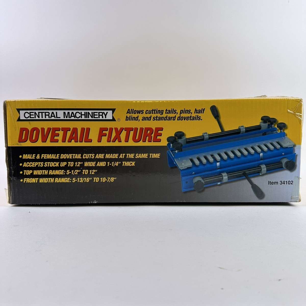 🛠️ Central Machinery 12″ Dovetail Joint Fixture Model 34102 – NEW