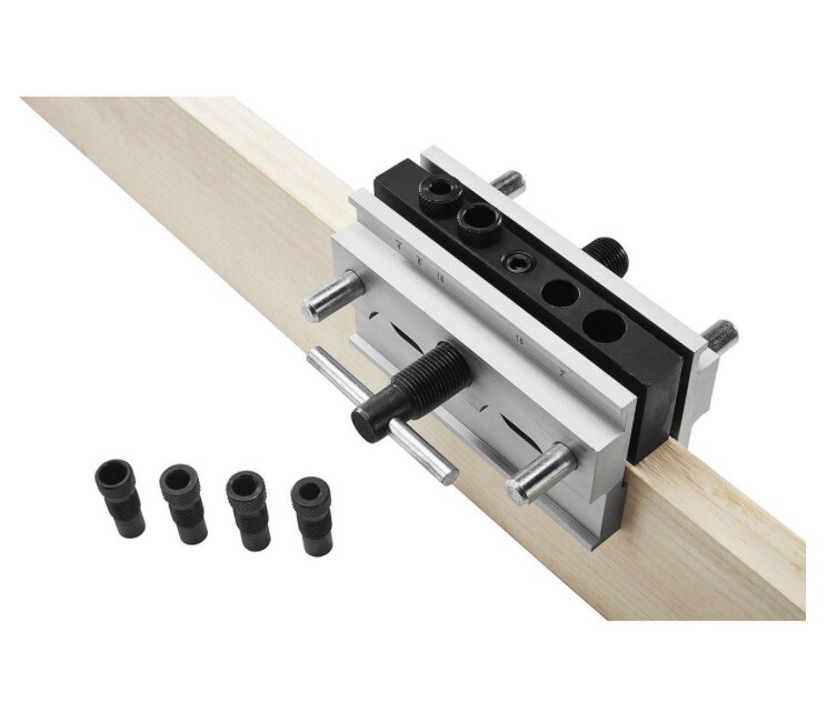 NEW Warrior Self-Centering Doweling Jig – 7 Piece – 59789