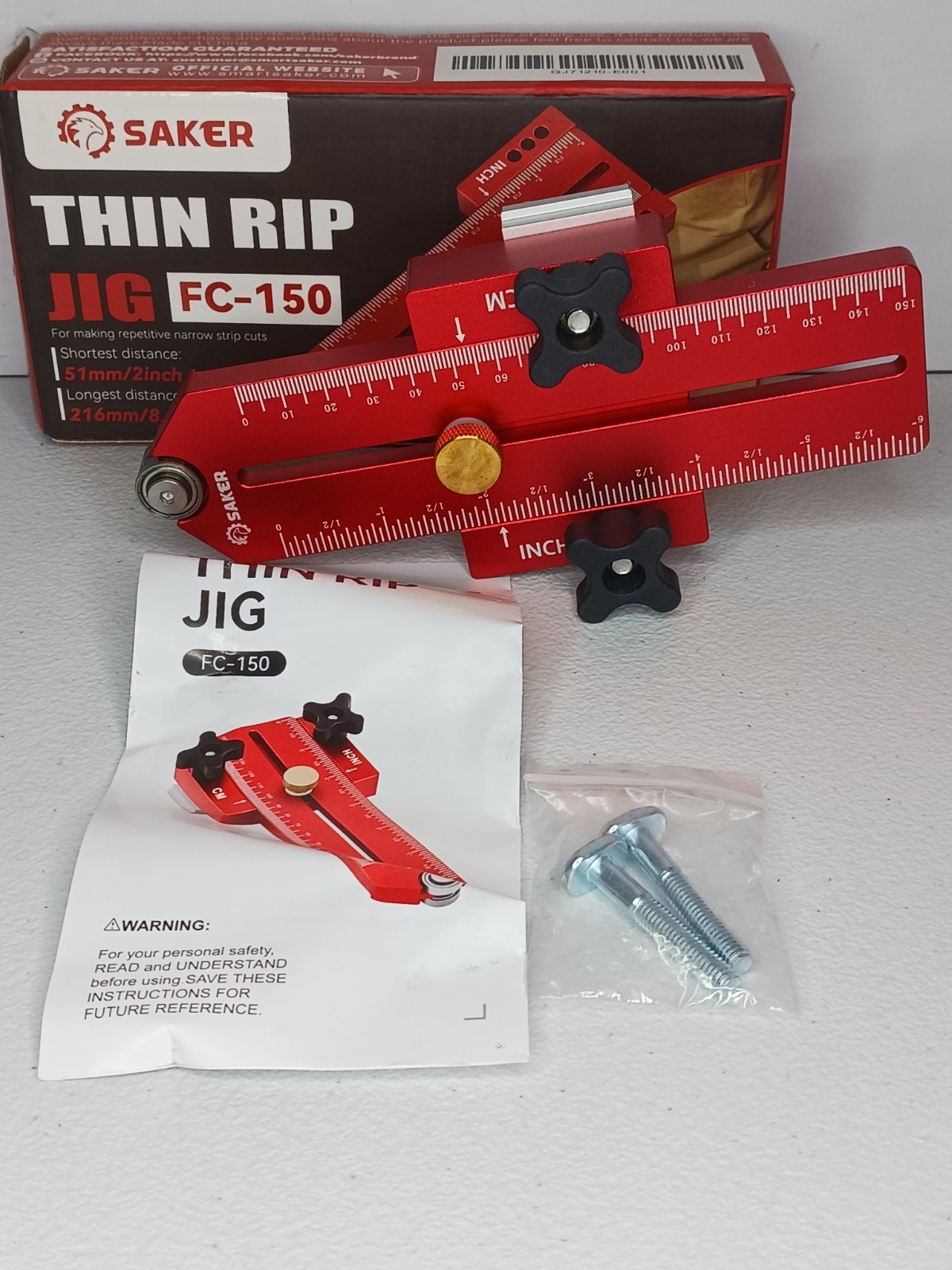 Saker Thin Rip Jig (Model FC-150)