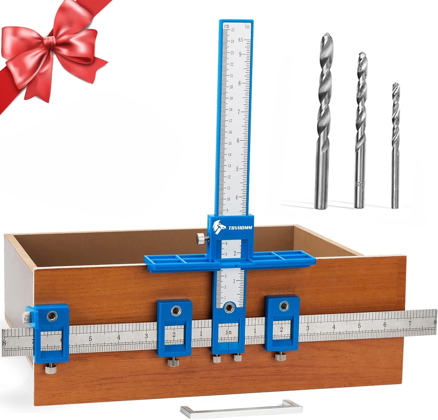Cabinet Hardware Drill Guide Punch Locator Jig