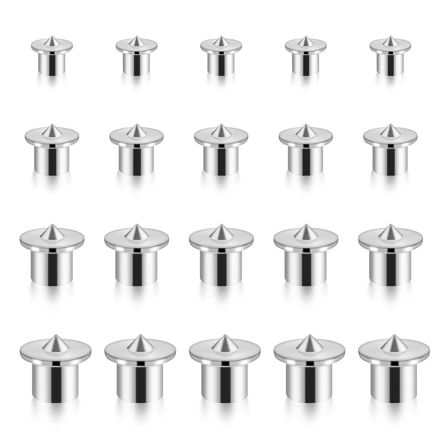 20Pcs Dowel Pins Center Point Set, Dowel and Tenon Center Transfer Plugs | Dowel