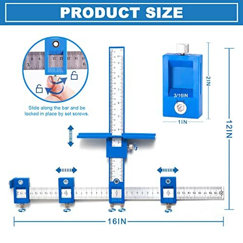 Cabinet Hardware Jig Cabinet Handle Jig Cabinet Hardware Template Tool Drawer
