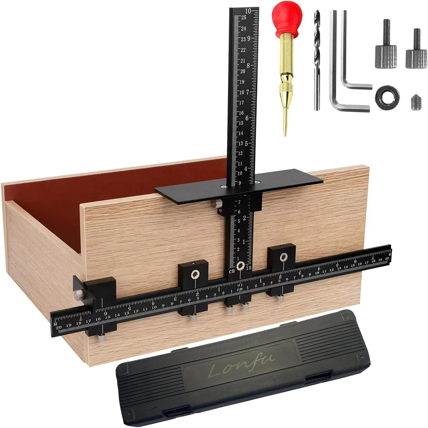 Adjustable Cabinet Hardware Jig for Easy and Precise Handle Installation